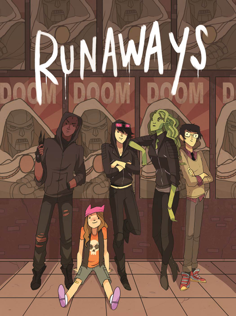 Stevenson’s Runaways #2 variant cover